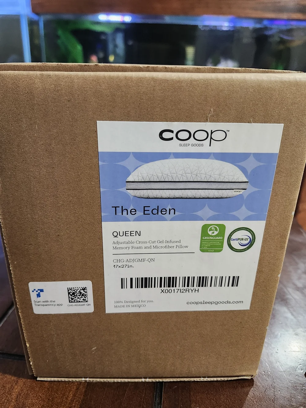 Coop The Eden Queen Pillow - White
